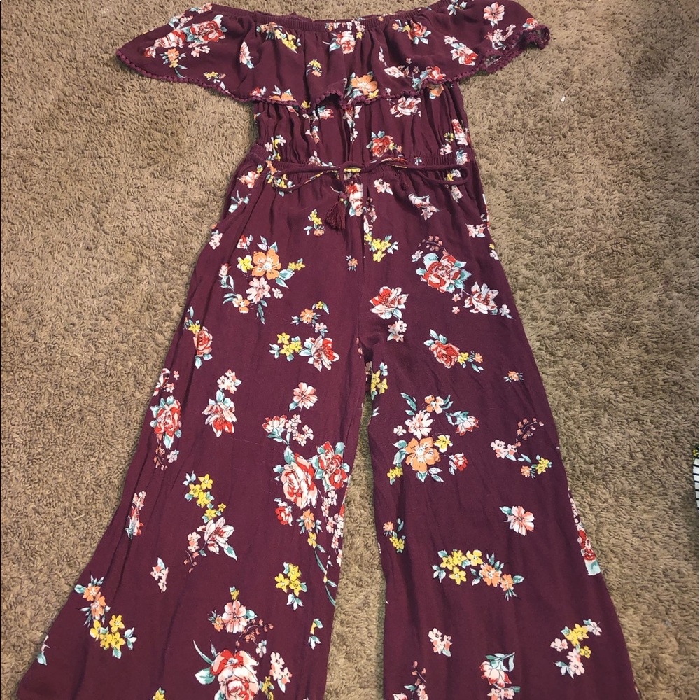 Woman Floral jumpsuit